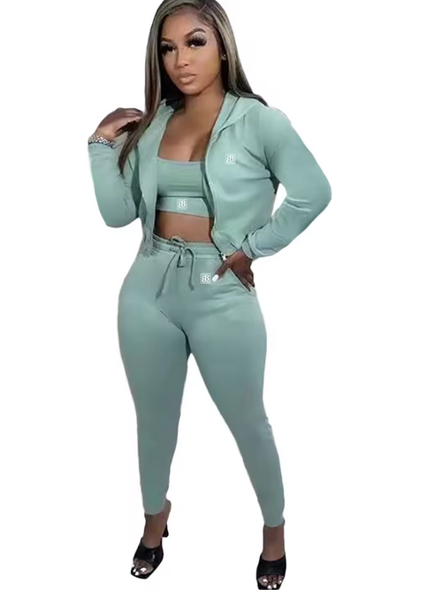 "Bady Bawdy" 3 piece Knock em Out Set