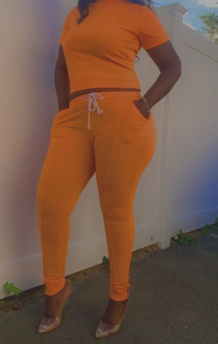 Zippered Track Suit ( Short Sleeve)