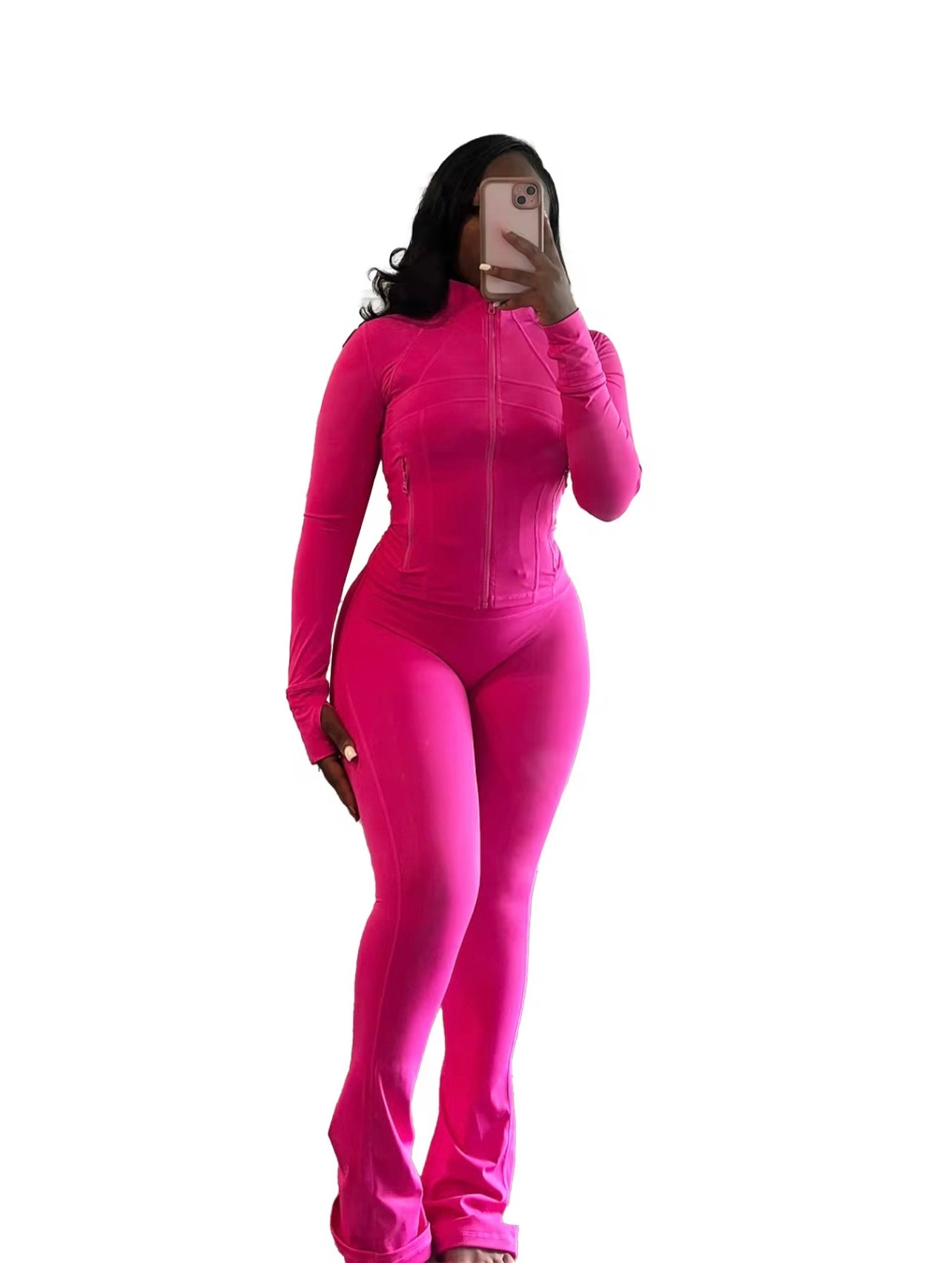 Bady Bawdy Flare Leg Track Suit
