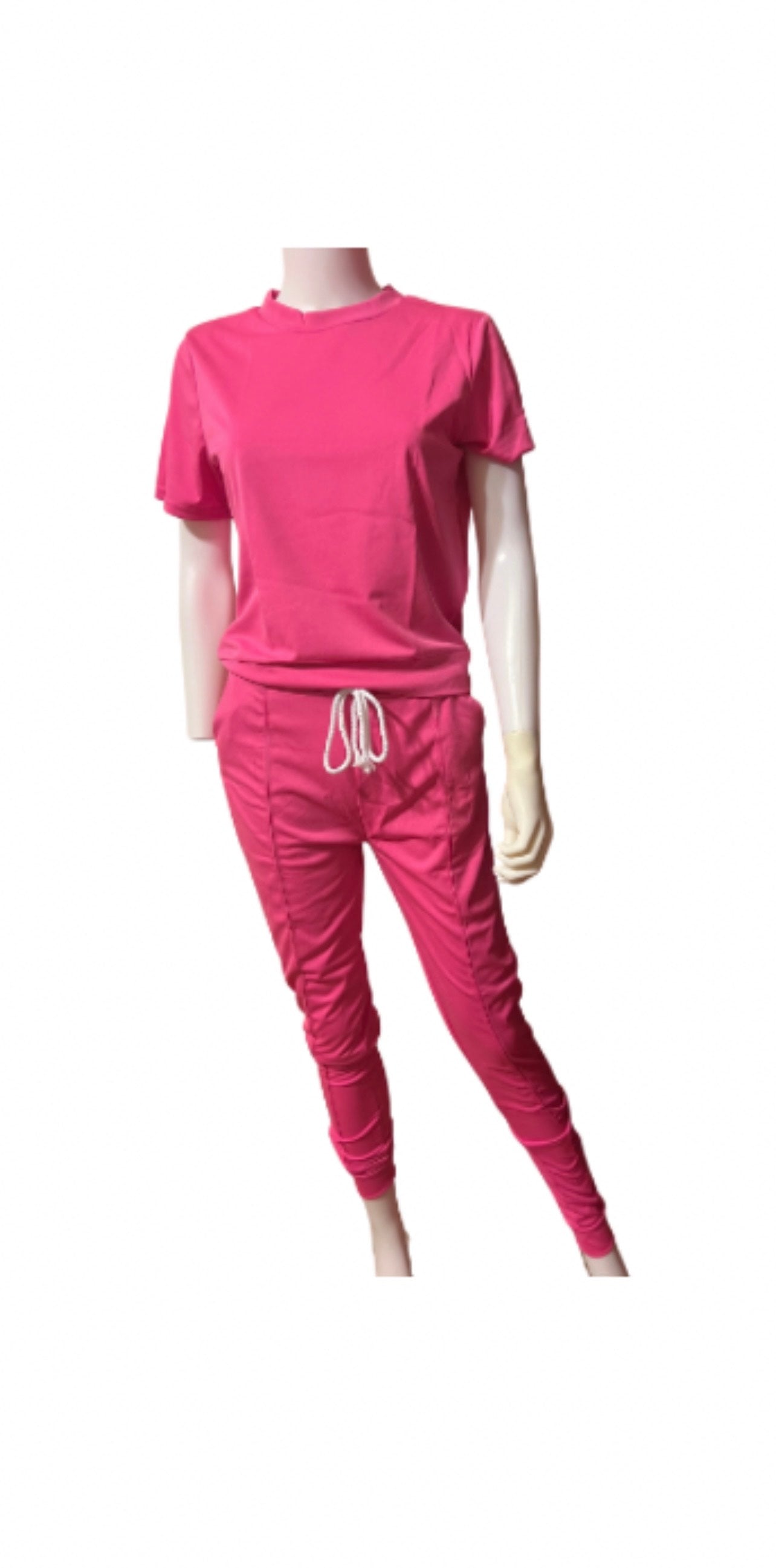 Zippered Track Suit ( Short Sleeve)