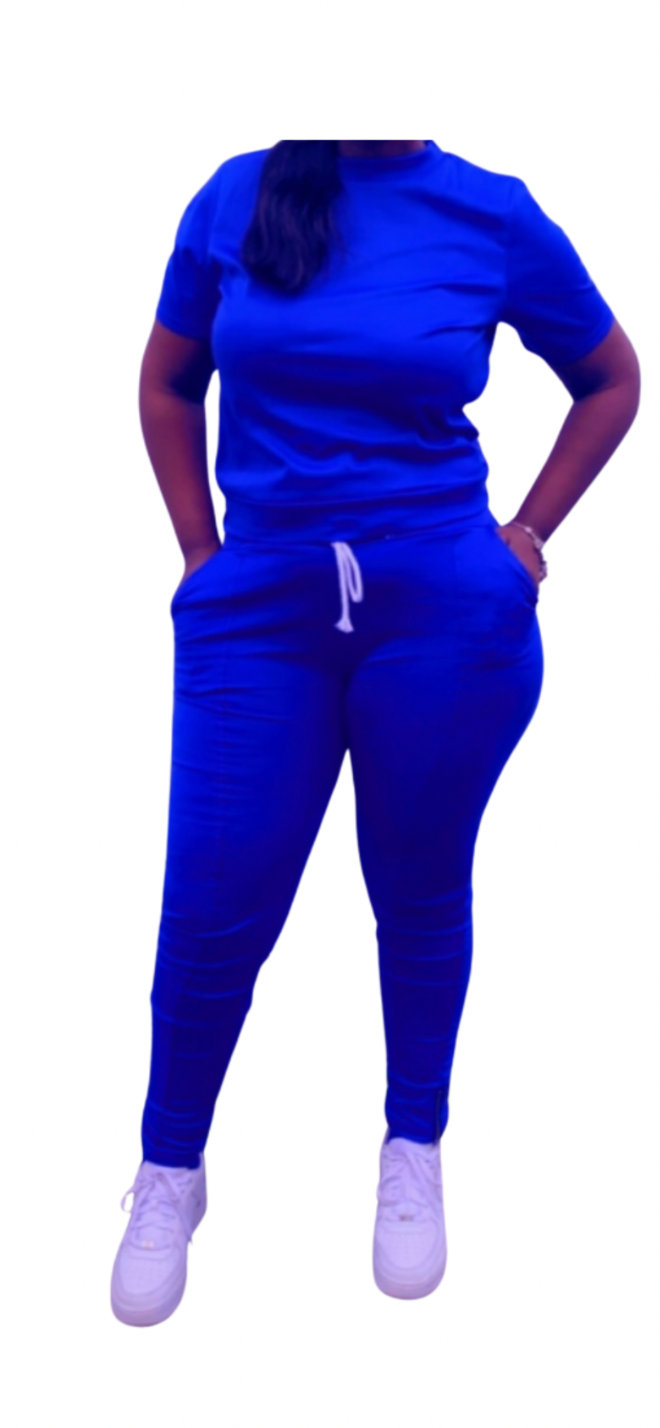 Zippered Track Suit ( Short Sleeve)