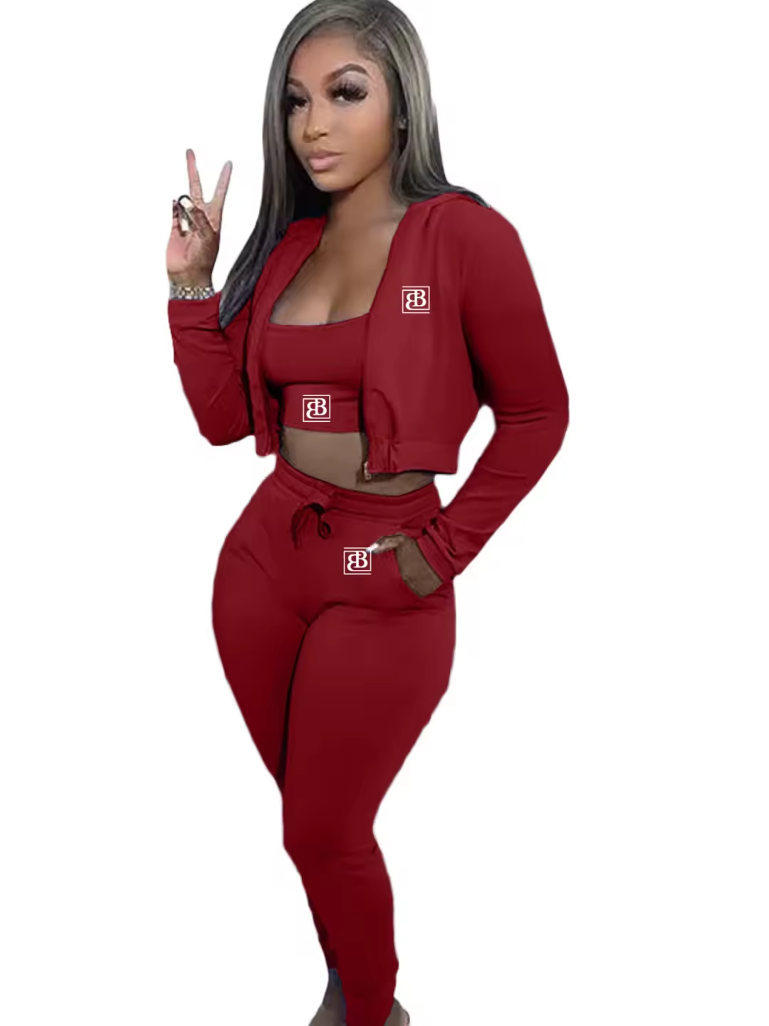 "Bady Bawdy" 3 piece Knock em Out Set