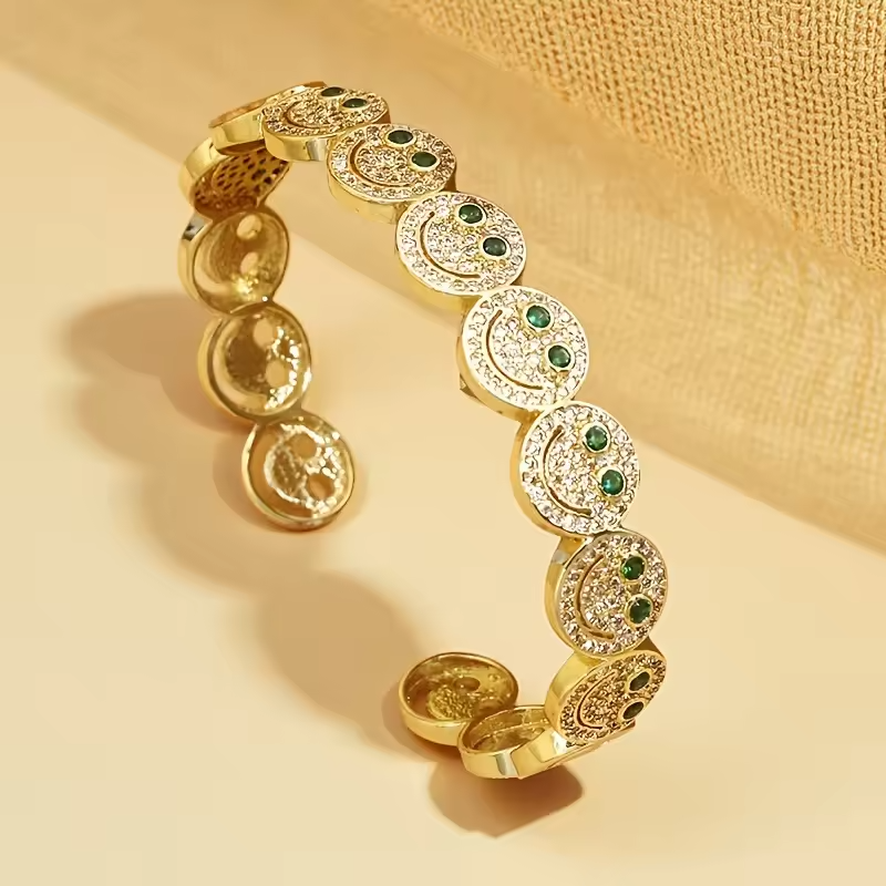Gold Bracelet (Smiley)